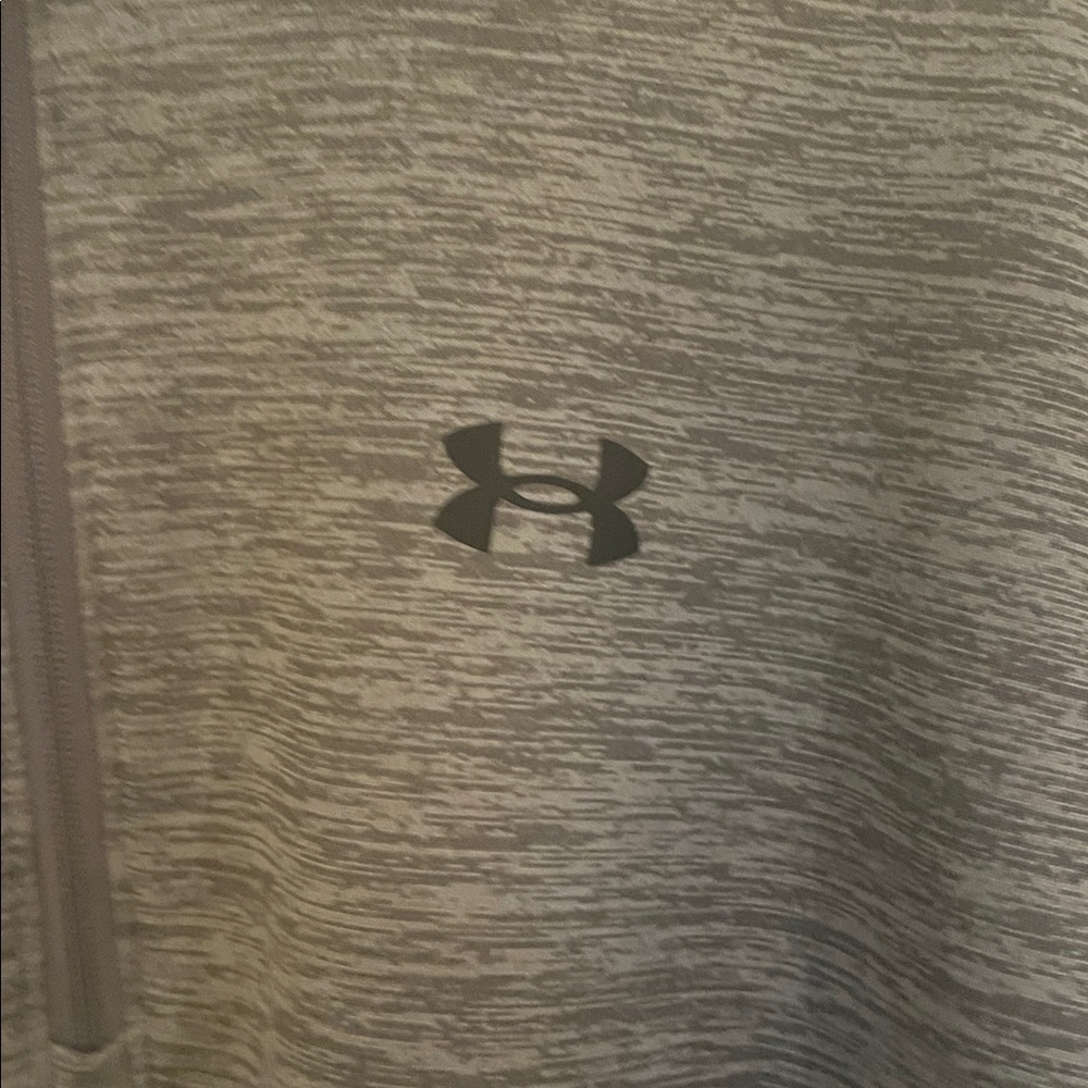 Under Armour Heathered Gray Pullover - Picture 2 of 4